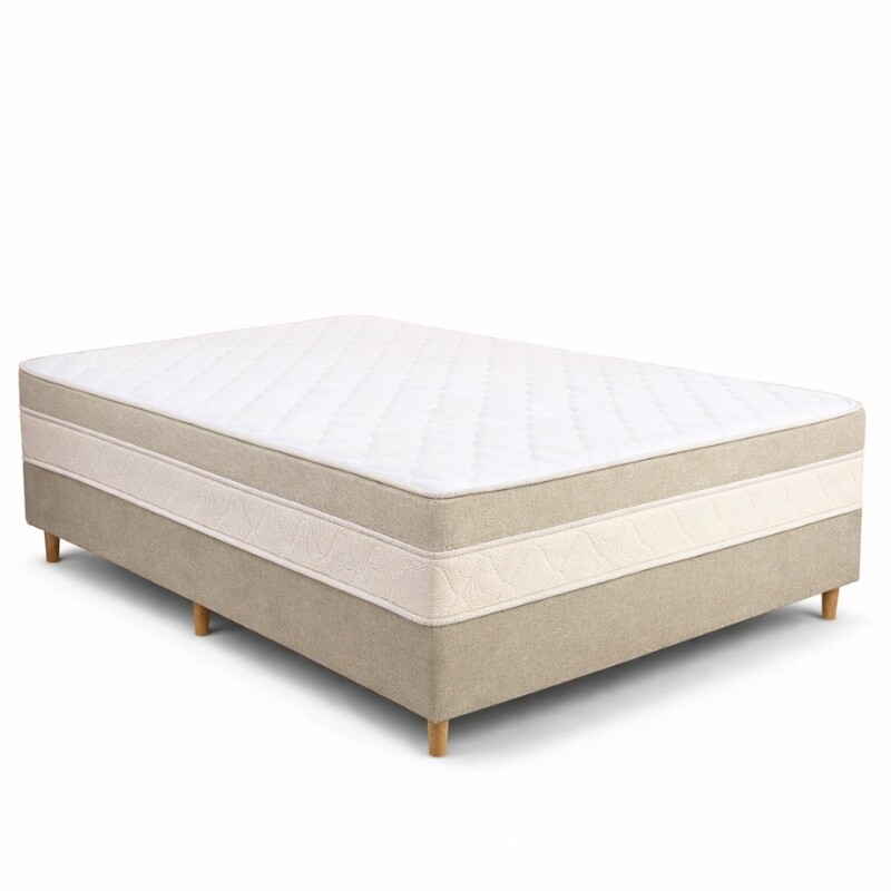 Unibox Casal Sonho Bom Premium Ortopédica D33 138x188x62 - Nosso Sonho | Suporta até 250kg