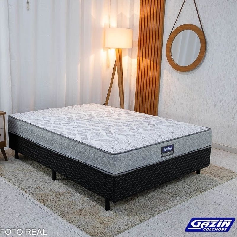 Unibox Casal Supreme Ortopédico Gazin - 138x188x53 | Suporta até 220kg